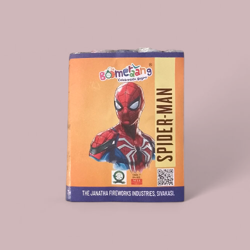 4 Inch Spiderman-10ply 5pcs/Pkt