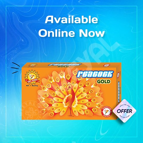Magical Peacock Gold-1Pc/Box - Image 3