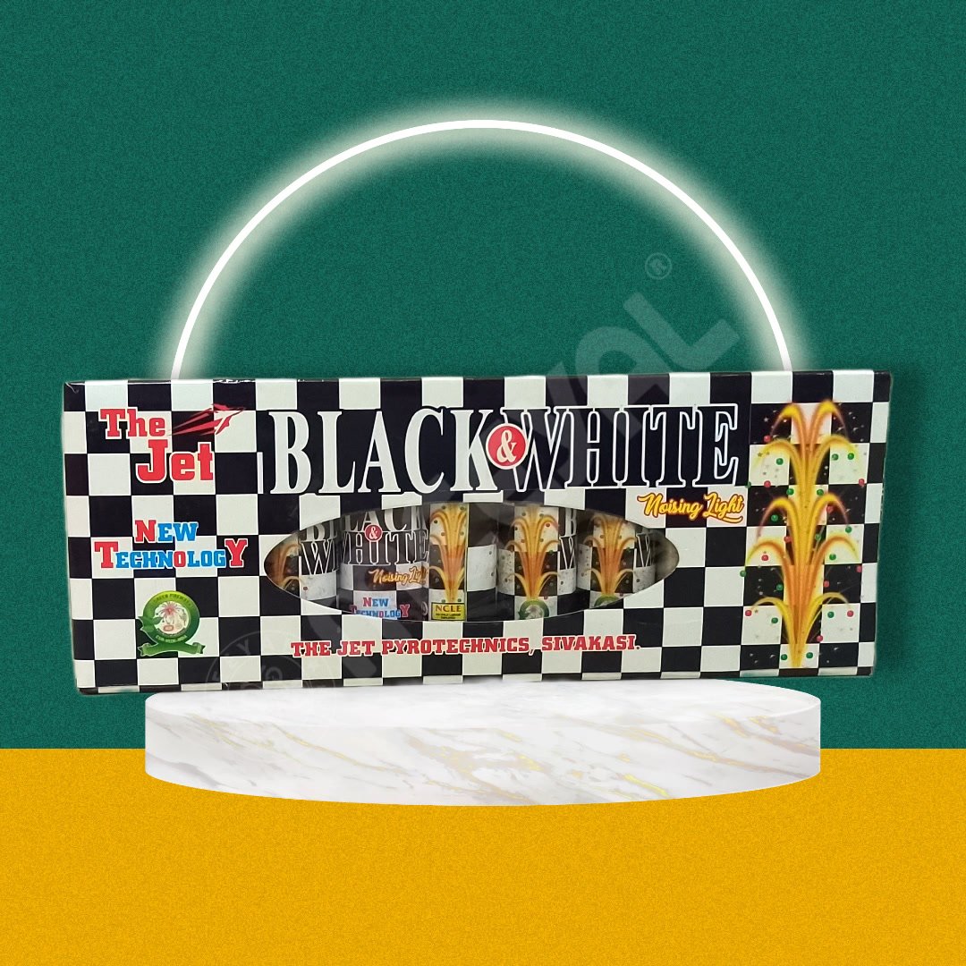 Black & White-5Pcs/Box
