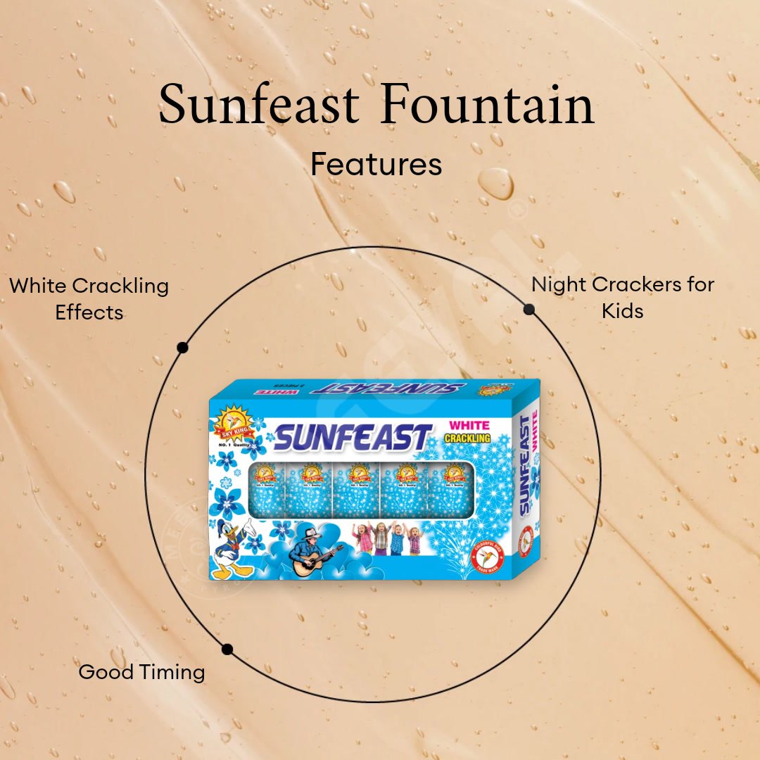 Sun Feast White-5pcs - Image 2