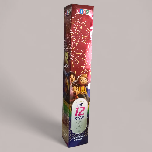 3.5 Inch -12Step -White