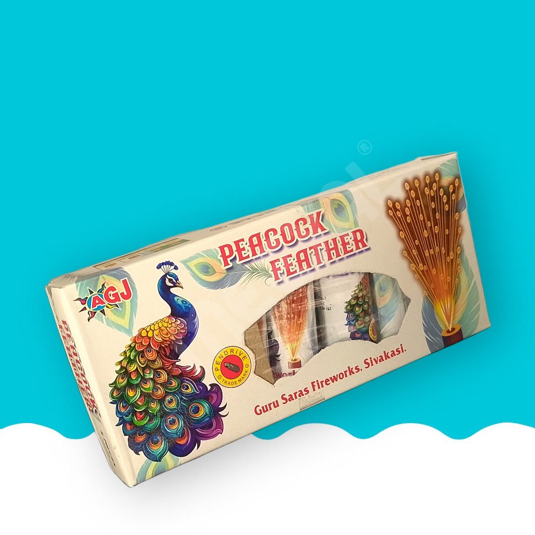 Peacock Feather-5pcs/Box